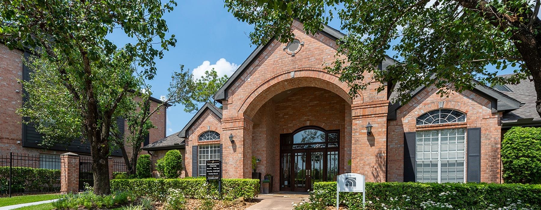 path leading to leasing office